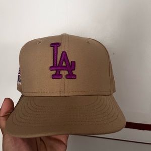 Los Angeles Dodgers Fitted Hat (PB&J)